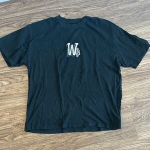 DARC SPORT Black Men's Graphic W Logo Short-Sleeve Tee